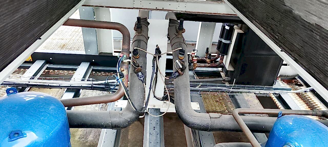 Замена масла в компрессоре чиллера