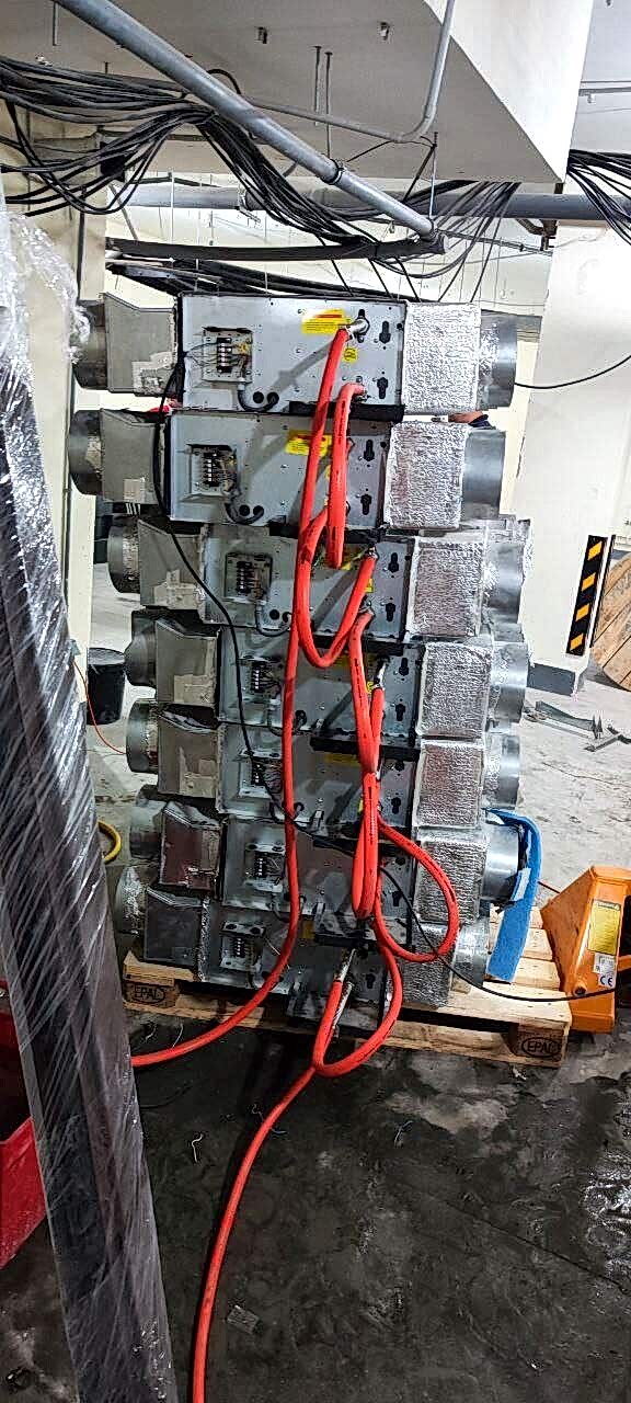 Капитальный ремонт фанкойлов с промывкой испарителей после загрязнения